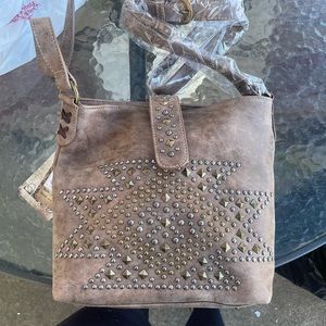 Womens Western Leather Concealed Carry Purse